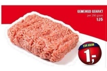 gemengd gehakt per 250 gram
