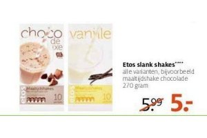 etos slank shakes