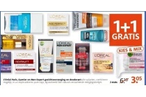 l oreal paris garnier en men expert gezichtsverzorging en deodorant