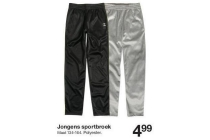 jongens sportbroek