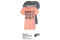 dames sport t shirt