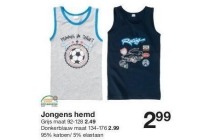 jongens hemd