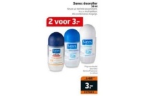 keuze uit het hele assortiment sanex deorollers