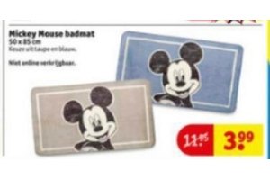 mickey mouse badmat