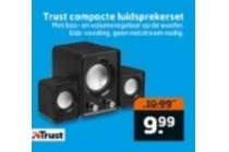 trust compacte luidsprekerset