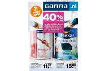 gamma extra dekkend lakverf en flexa strak in de lak ook op mengverf