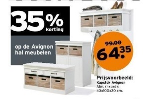 Kijkgat selecteer schouder Op de Avignon hal meubelen 35% korting tot 22 januari 2017 - Beste.nl