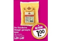 de goudsche waegh geraspte kaas