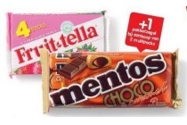 fruittella of mentos rollen