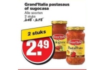 alle soorten grand italia pastasaus of sugocasa