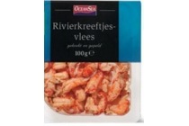 rivierlreeftjes vlees