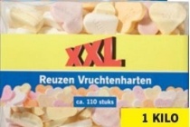 xxl reuzen vruchtenharten