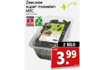 zeeuwse super mosselen msc