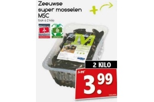 zeeuwse super mosselen msc