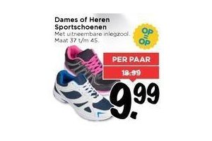 dames of heren sportschoenen