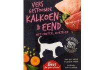 best for your friend vers gestoomde hondenmaaltijd