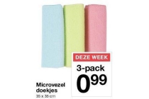 microvezel doekjes