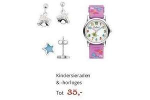 kindersieraden en horloges