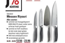 alle soorten sabatier messen riyouri