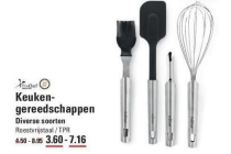 diverse soorten prochef keuken gereedschappen
