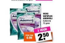 vicks vapoplus ademvrij