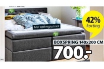 gold c50 boxspring