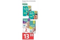 pampers luiers en luierbroekjes