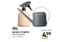 sprayer of gieter