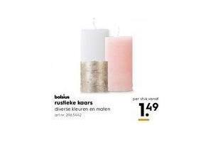 rustieke kaars