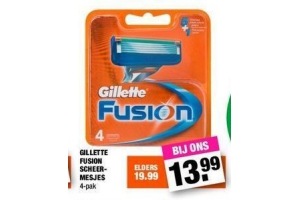 gillette fusion scheermesjes