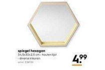 spiegel hexagon