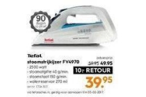 tefal stoomstrijkijzer fv4970 nu eur39 95