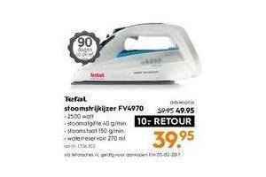 tefal stoomstrijkijzer fv4970 nu eur39 95