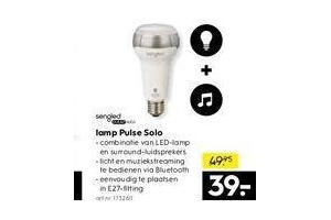lamp pulse solo nu eur39 per stuk