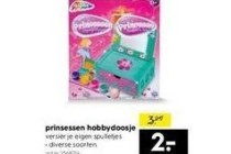 prinsessen hobbydoosje nu eur2 per stuk