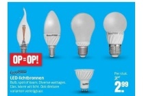 luxform led lichtbronnen nu eur2 99 per stuk