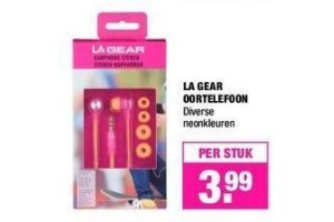 la gear oortelefoon