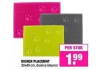 dieren placemat