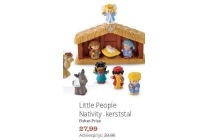 little people nativity kerststal