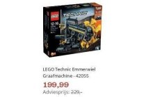 lego technic emmerwiel graafmachine