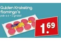 gulden krakeling flamingo s