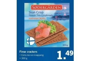 finse crackers