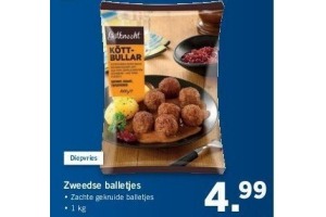 zweedse balletjes