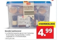 gevulde koektrommel