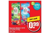 roosvicee multivit 50 50 of fruitig drankje