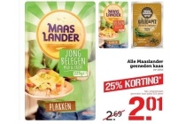 alle maaslander gesneden kaas