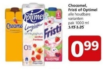 chocomel fristi of optimel