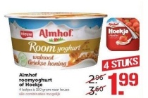 almhof roomyoghurt of hoekje