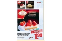 coppenrath en wiese frambozen pavlova of aardbeien toffee cheesecake