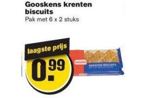gooskens krenten biscuits